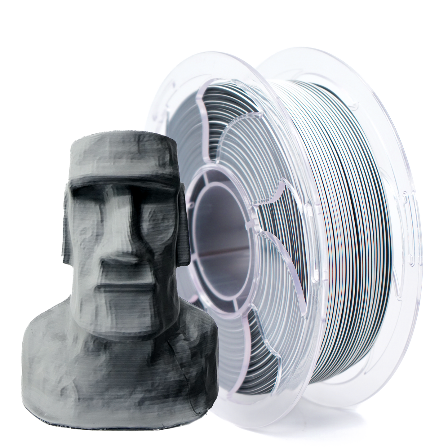 Matte Grey/Black Dual colour PLA