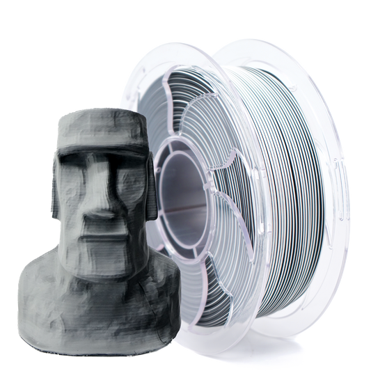 Matte Grey/Black Dual colour PLA
