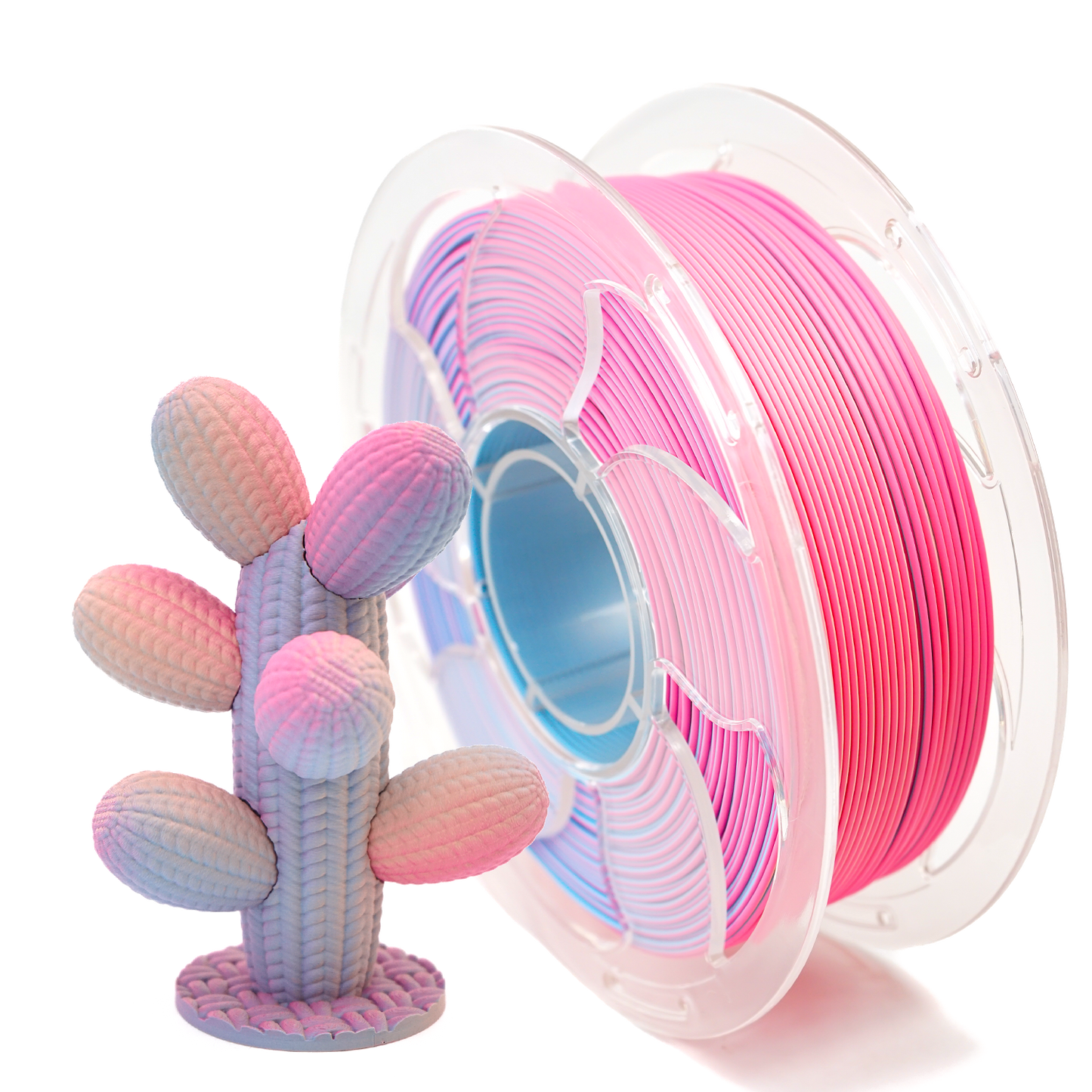 Matte Yellow/Blue/Pink Tri Colour PLA