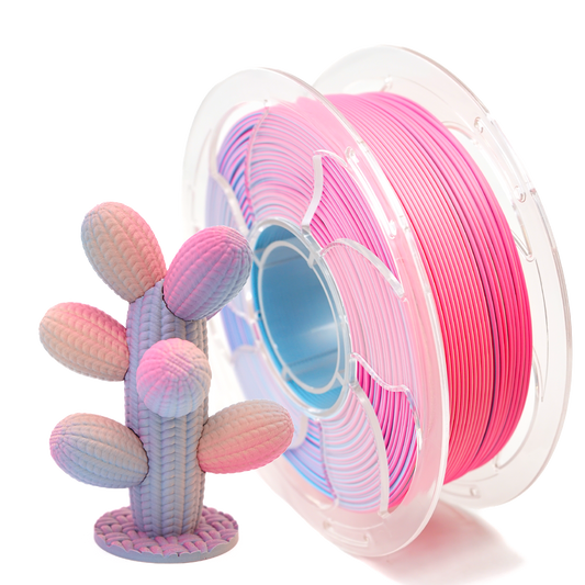 Matte Yellow/Blue/Pink Tri Colour PLA