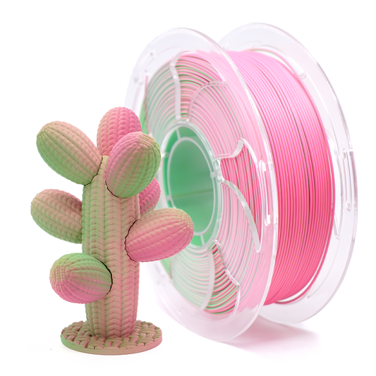 Matte Red/Green/Yellow Tri Colour PLA