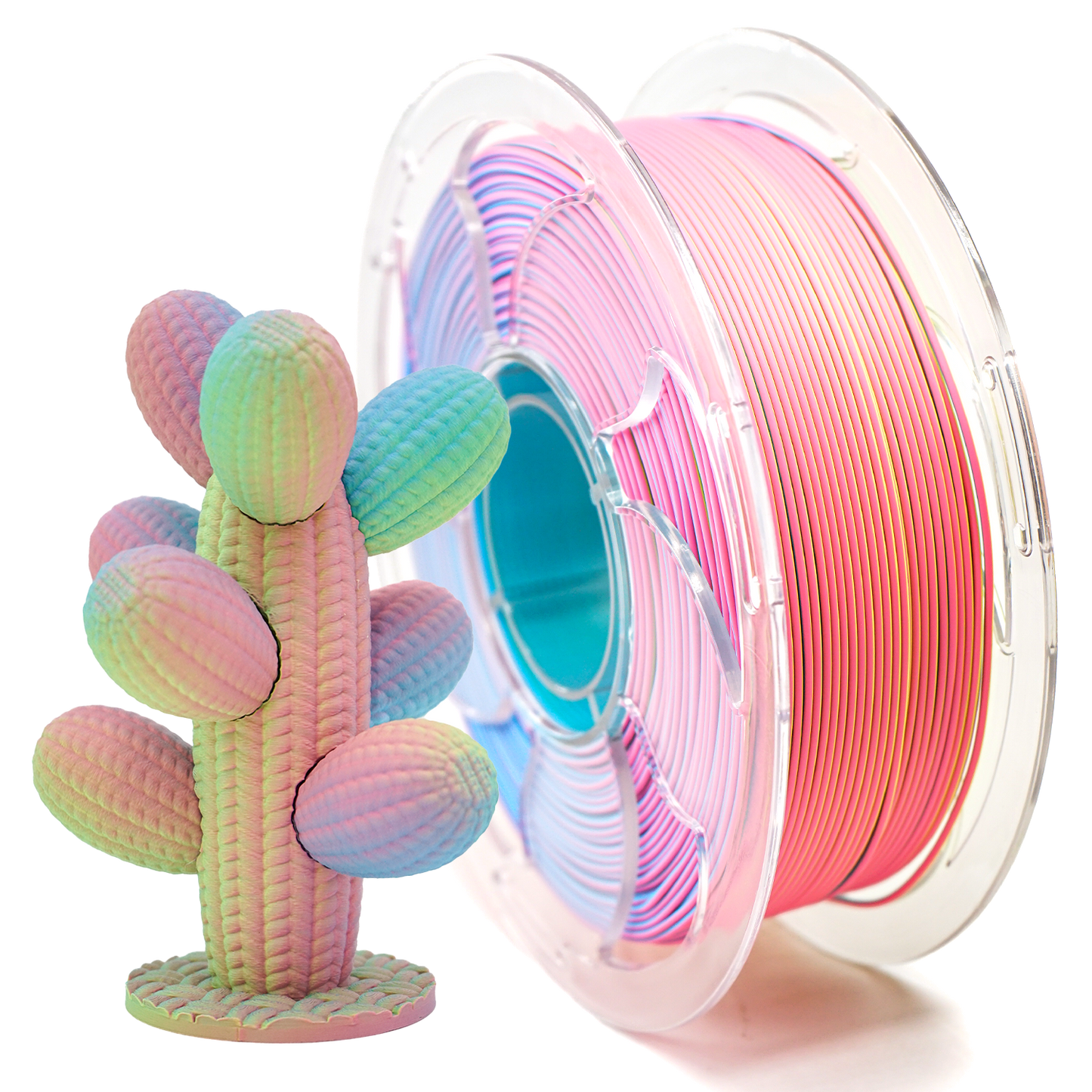 Matte Yellow/Red/Blue Tri Colour PLA