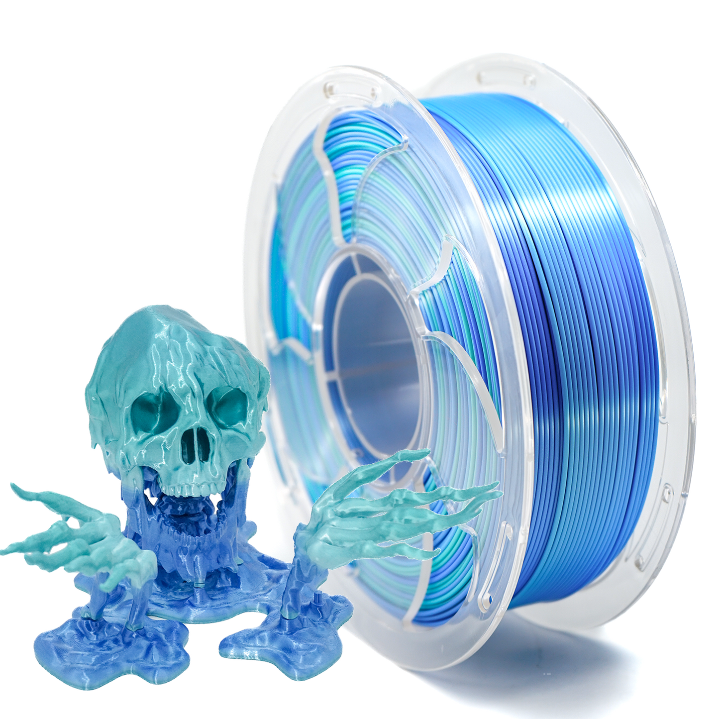 Silk Blue-Green Gradient PLA