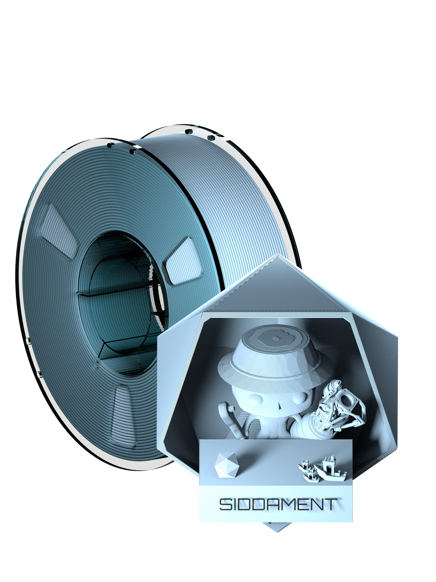 Matte Pastel Blue PLA