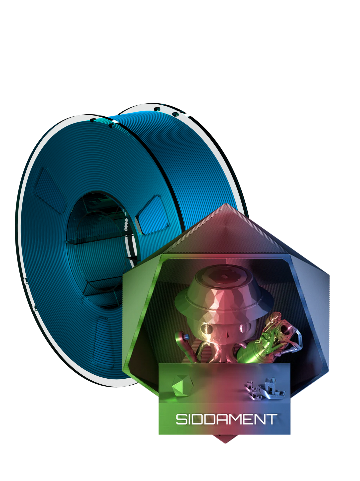 Tricolour PLA Red/Green/Blue