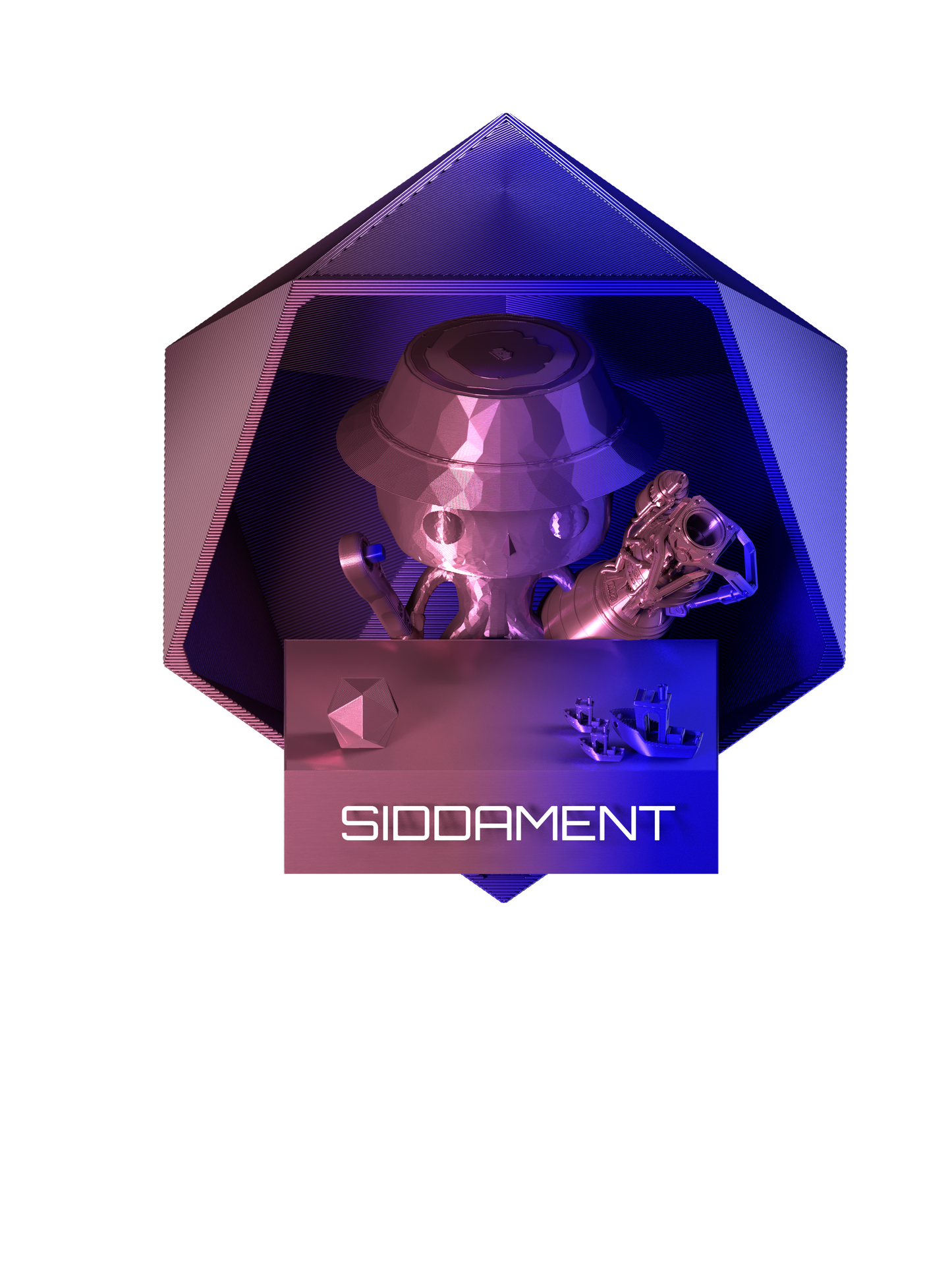 Dualcolour PLA Red/Blue