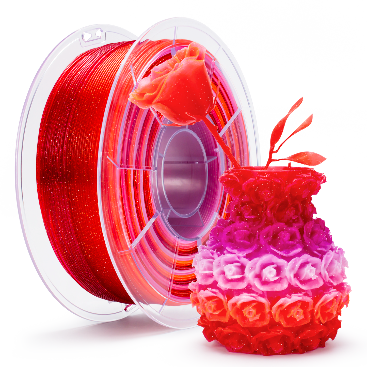 Rose Sparkle Gradient PLA