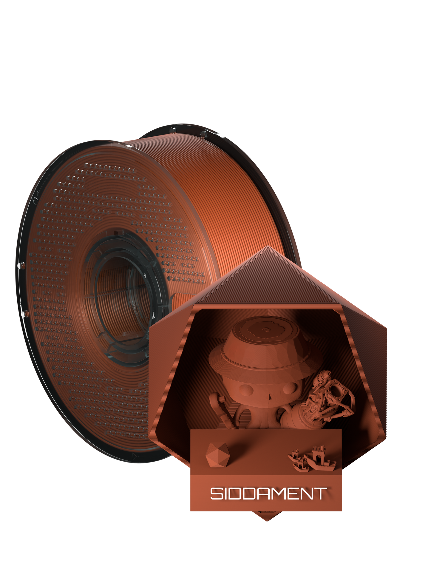 Matte Rust PLA V2
