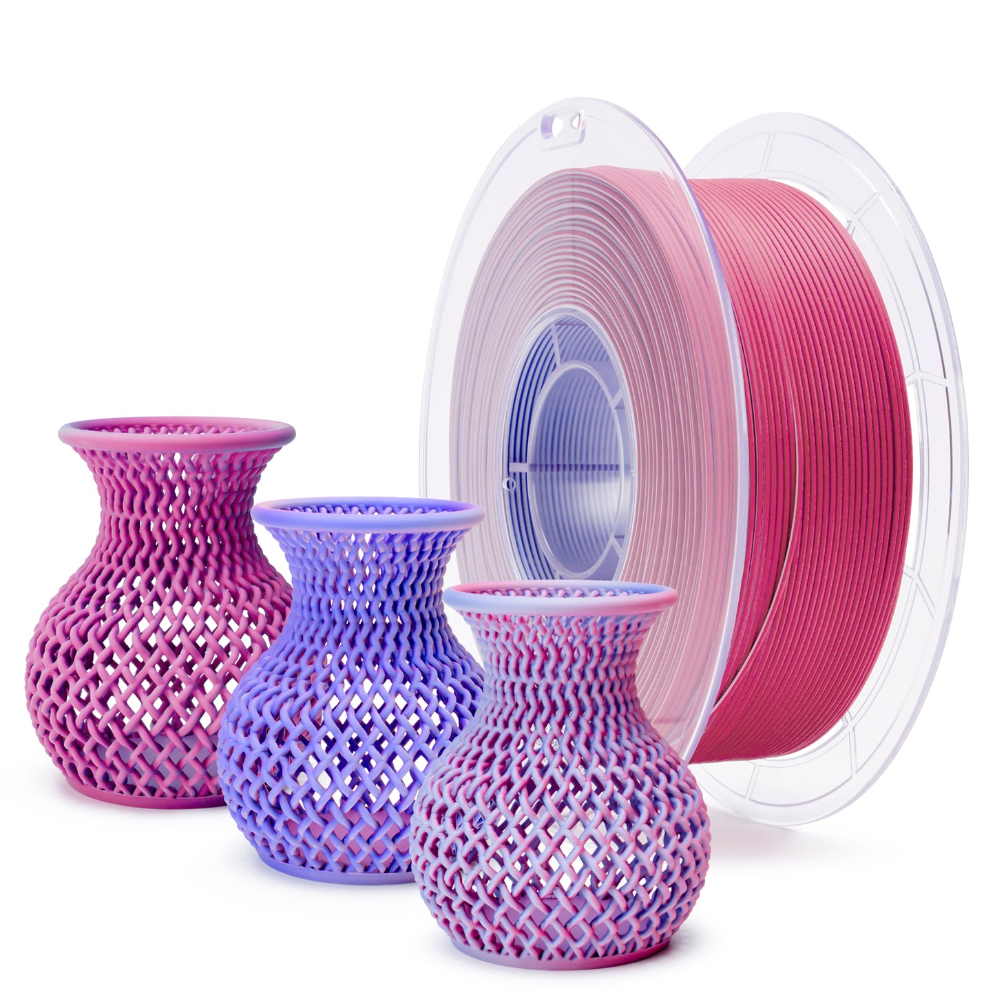 Frosted Berry Tri Colour Matte PLA