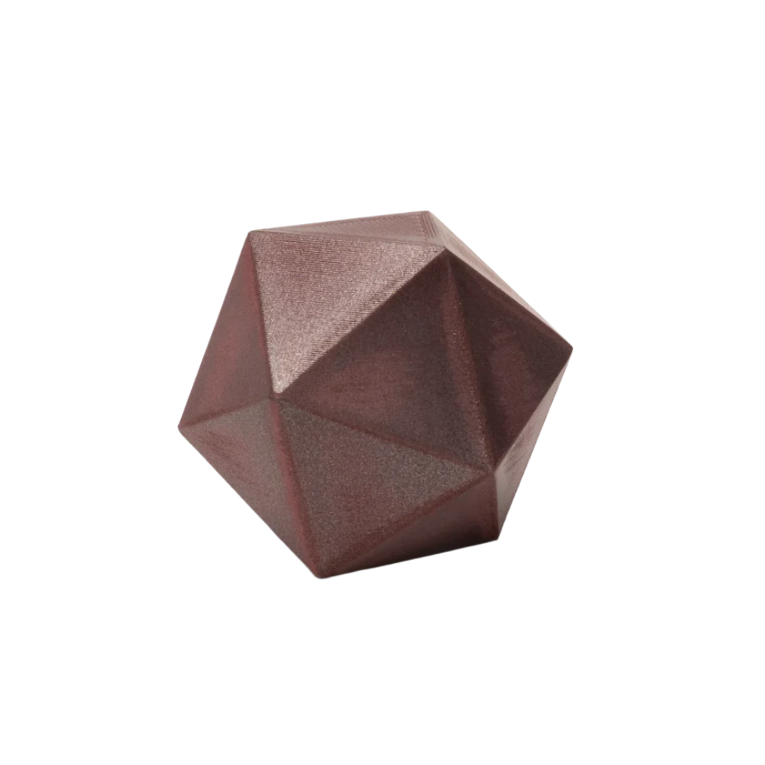 Stainless Steel Metal Composite PLA - Burgundy color