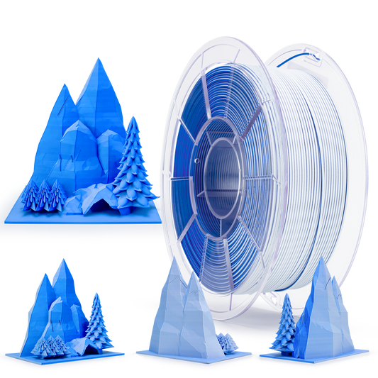 Snow Mountain Tri Colour Matte PLA