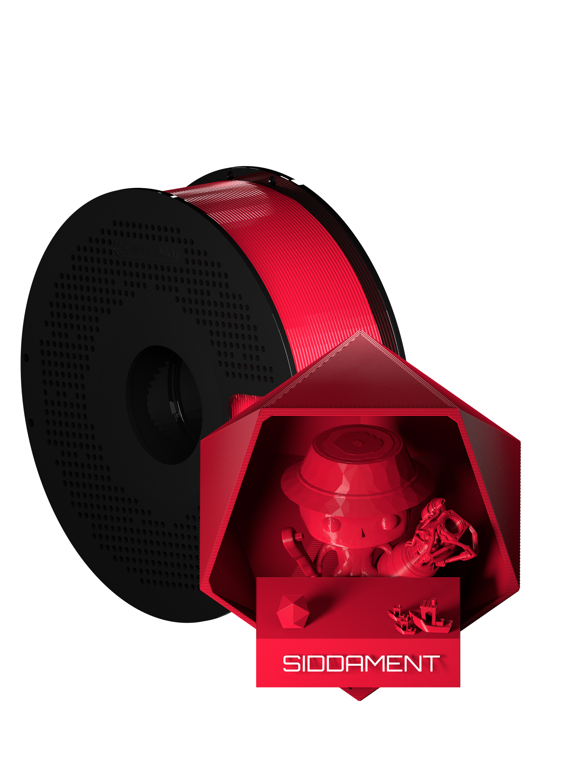 Tool Red PCTG - Transparent