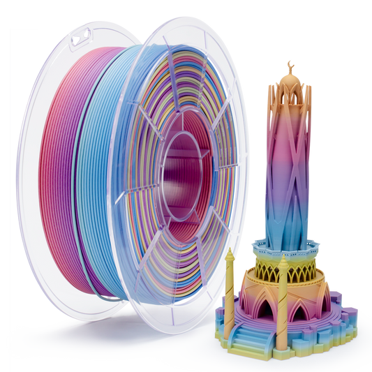 Vibrant Coral Matte Gradient PLA