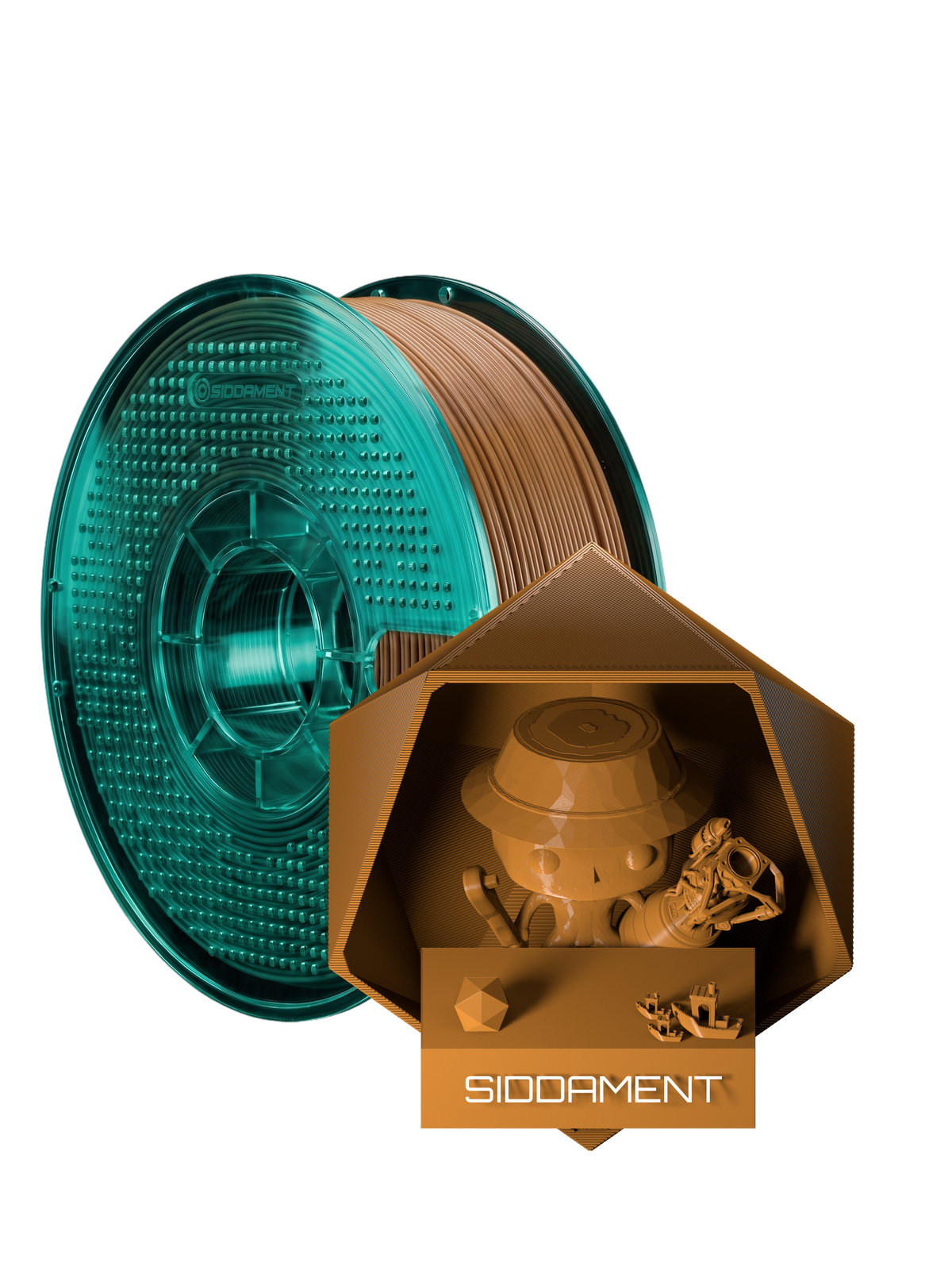 Copper ASA V2 1.75mm 1kg filament