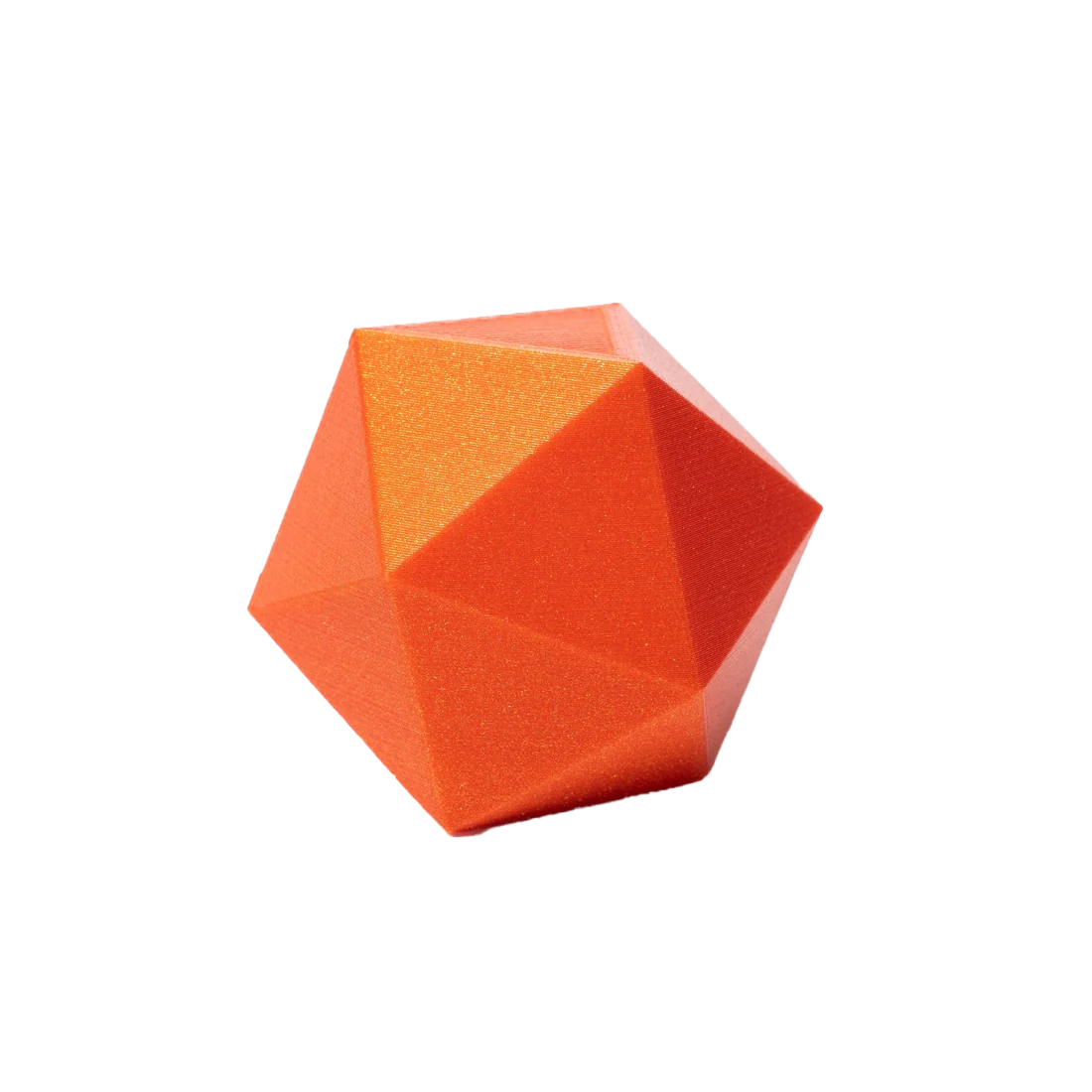 Tom's Tangerine Orange Metallic Gold HTPLA