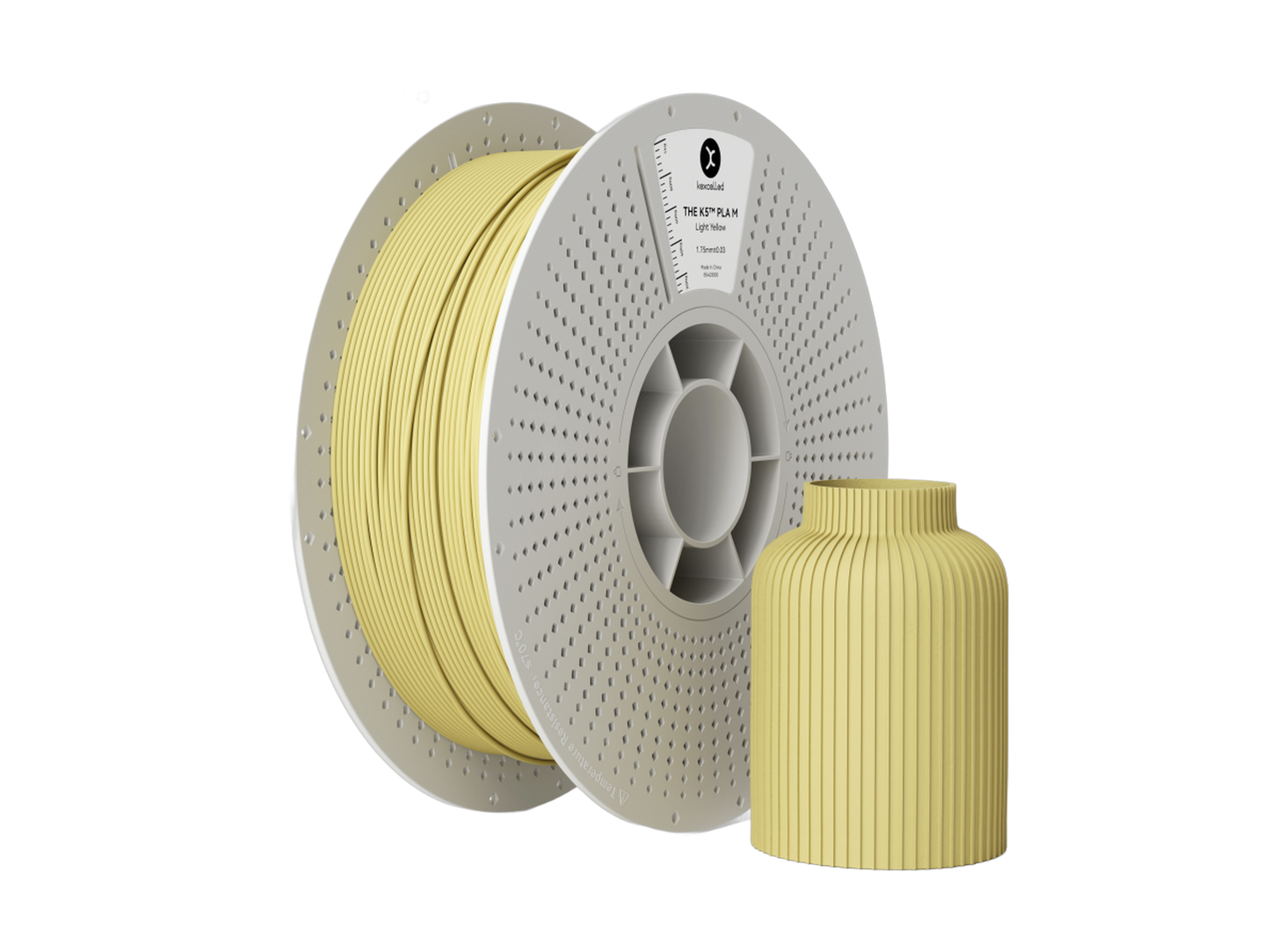 Matte Light Yellow PLA V4