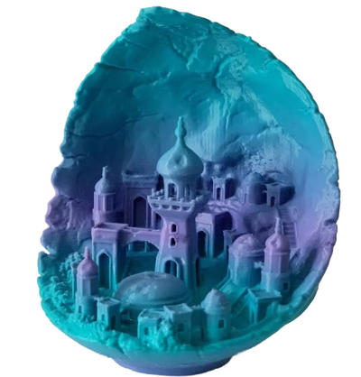 PLA GRADIENT GREEN+PURPLE 1kg