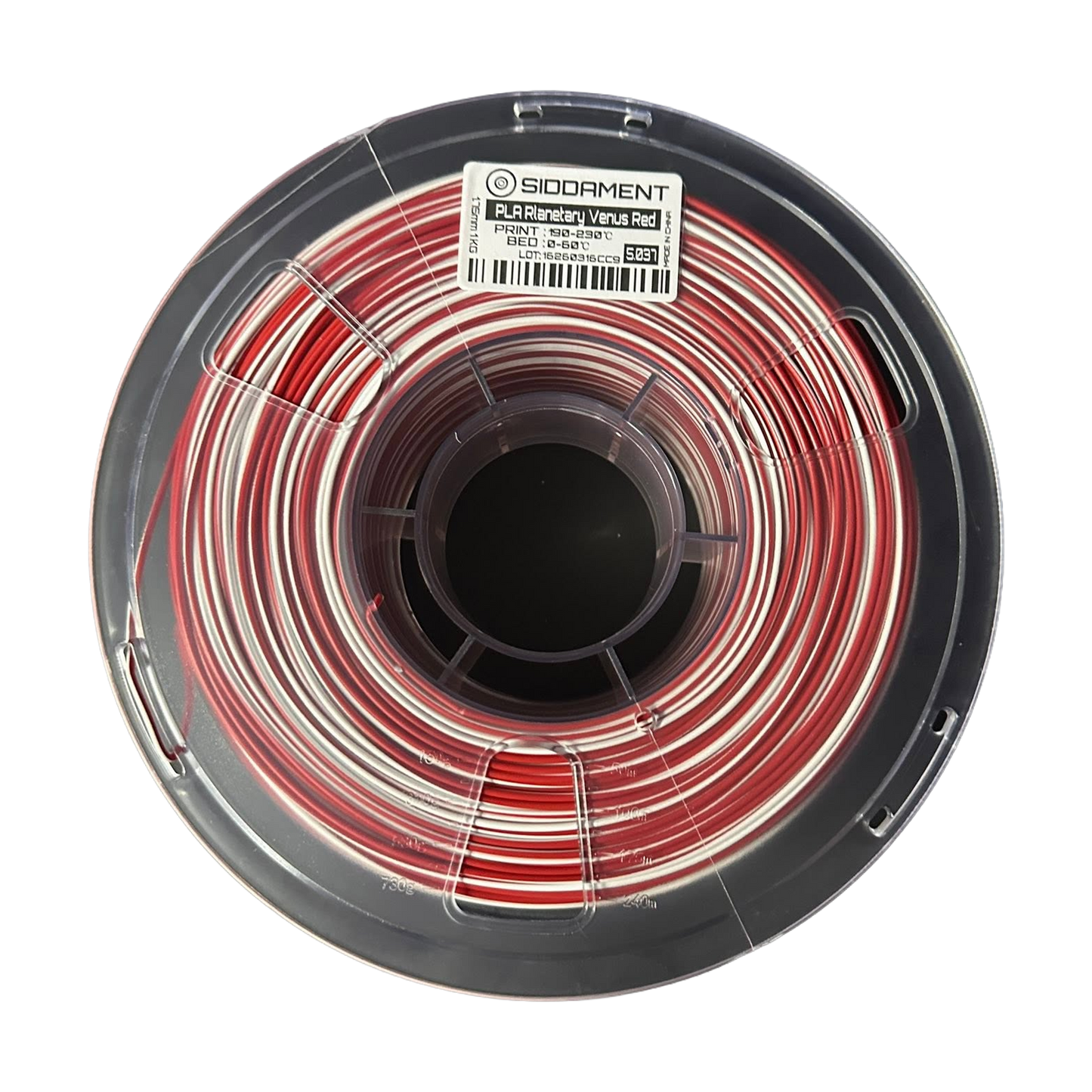 SIDDAMENT Planetary Matte PLA Venus Red — 1kg spool