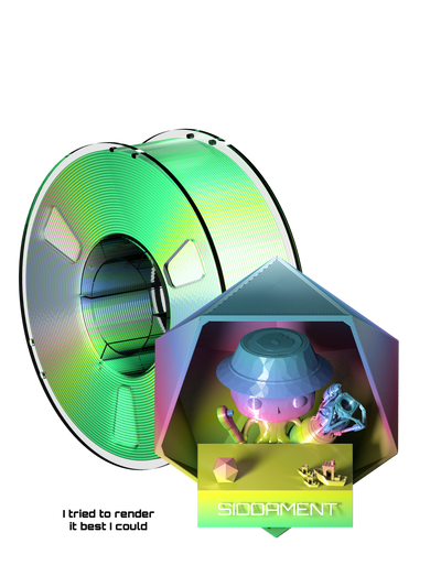 Rainbow Silk Candy PLA